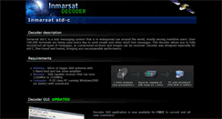 Desktop Screenshot of inmarsatdecoder.com